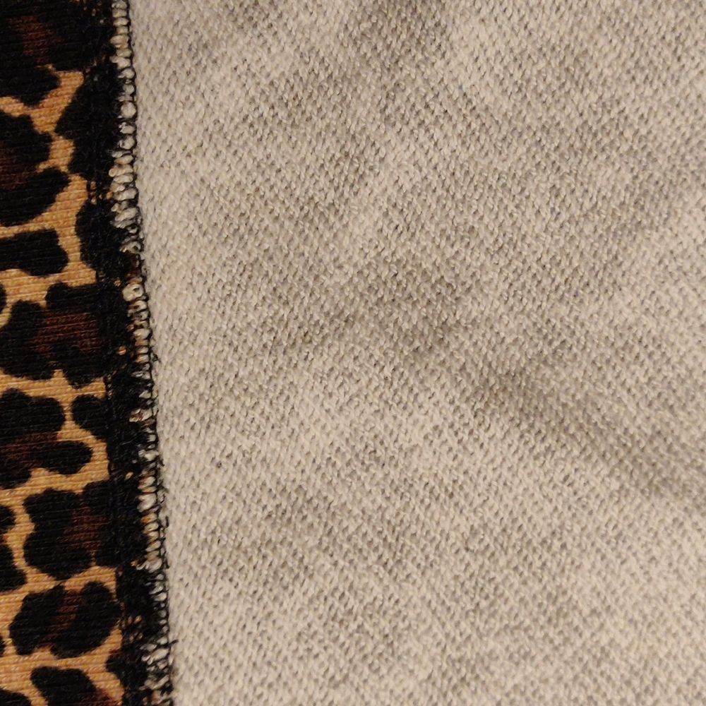 J. Crew Classic Leopard Print Sweatshirt - Picture 8 of 13